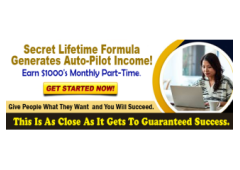 THE COMPANY DOES ALL THE WORK! Earn $1000's monthly Part-Time!